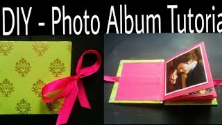 DIY  Photo Album Tutorial  How to Make Photo Album  Handmade Photo Album [upl. by Moyra862]