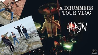 HAJN  A DRUMMERS TOUR VLOG EP 2 MalmøSE GothenburgSE AarhusDK FlensburgDE [upl. by Elocel776]