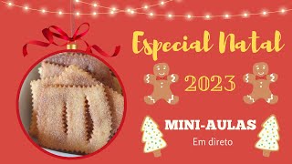 Aula 3 de Natal bolachas quotcoscorõesquot [upl. by Zachar]