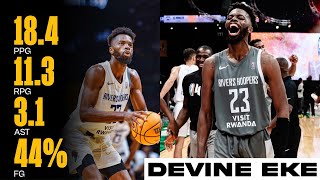 Devine Eke  2024 Nigerian Rivers Hoopers Highlights [upl. by Gowon]