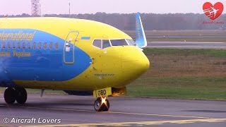 UIA Boeing 737 AeroSvit cs URGBD Takeoff  Germany BerlinTegel 071214 [upl. by Northrop]