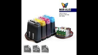 ink supply system for epson WF7610 WF7620 [upl. by Christie]