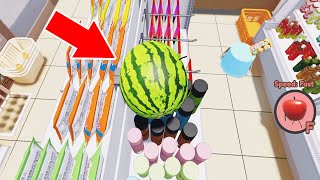 Hide and seek with big foods Secret Staycation Walkthrough Roblox Gameplay [upl. by Gretchen]