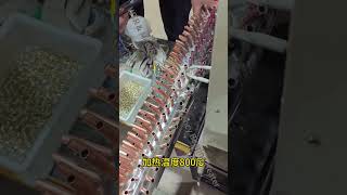 High frequency heater condenser copper tube weldingheatersforprocesses industrialheater machine [upl. by Leshia]