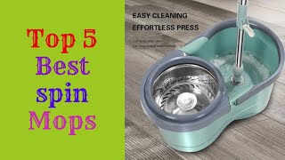 Top5 Best Spin mops walmart Spin mops reviews OCedar Spin Mop Proclean Spin Mop Spin Mop and Bucket [upl. by Carson]