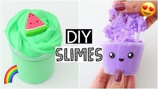 MAKING 6 AMAZING DIY SLIMES  FAMOUS Slime Recipe COMPILATION [upl. by Golter944]