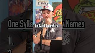 Name The 4 Countries With One Syllable Can You Do It shorts country world guessinggame trivia [upl. by Yrrep]