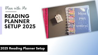 Plan with Me Reading Planner Journal Set Up For 2025 [upl. by Kahl]