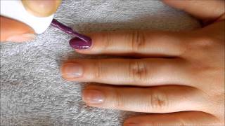 Comment mettre du vernis permanent   comment lenlever [upl. by Noryb]