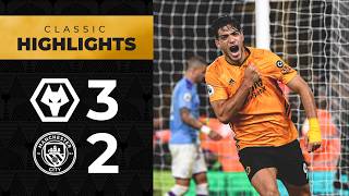 The CRAZIEST Premier League comeback  Wolves 32 Man City  2019 Highlights [upl. by Sumahs]