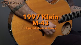 Dream Guitars  1997 Klein M43 Figured Maple amp Spruce guitardemo [upl. by Brower]