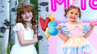 Adley A for ADLY VS Mila Marwahs  From 0 to 9 Years Old 2024 [upl. by Lindley]