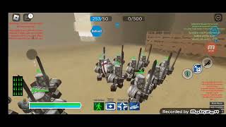 Roblox warlordshammer vs crusader [upl. by Asaert]