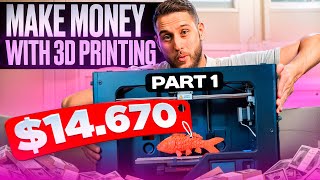 Secret Way To Earn 14670 per Month with 3D Printing [upl. by Hiller]