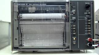 YOKOGAWA 3057 Portable recorder 動作確認 [upl. by Abeu752]