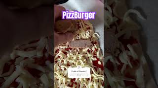 PizzBurger Delight So good Pickle or Gherkin burger pizza [upl. by Ahselrac804]