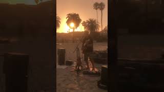 Katchafire beach concert Collie herb man Casey Turner live loops covernzvibes islandvibe [upl. by Meeker]