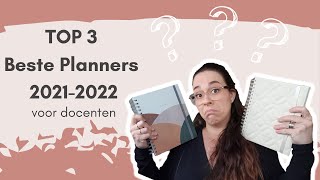 Planners die je leven makkelijker maken  Top 3 Beste Planners 20212022 Voor Docenten [upl. by Twelve]