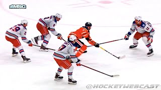 Connor McDavid Goal Of The Year vs Rangers  5 Nov 2021 HD DualFeed [upl. by Adolphus]