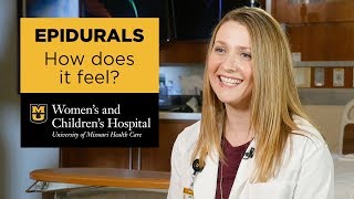 Epidurals How Does An Epidural Feel Janette McVey MD [upl. by Allets]