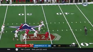 Greatest High School Football Finish North Shore wins 2018 6A Texas High School State Championship [upl. by Ysiad171]