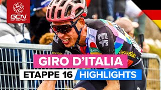 Giro dItalia Etappe 16 Highlights [upl. by Esenwahs332]