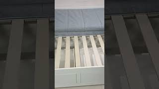 How To Assemble Brimnes day bed frame ikeafurniture furniture shorts [upl. by Ibby14]