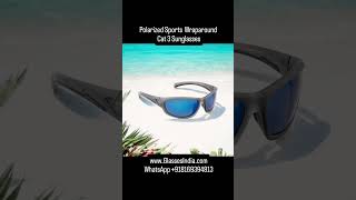 Polarized Sports Sunglasses for Men  Women Wraparound Cat 3 Sunglasses for DrivingCycling Cricket [upl. by Mukerji]