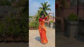 Amaro Porano Jaha Chay  Dance Cover  Part 2 youtubeshorts rabindranritya bengalisong dance [upl. by Luht]