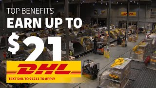 Join the DHL team at CVG and Earn Top Benefits [upl. by Vail]