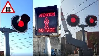 Closed for 9 Minutes Figueres North Railway Crossing Catalonia [upl. by Cirle]