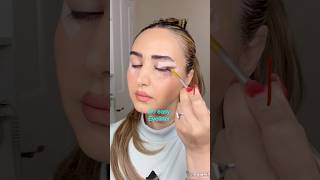 So easy eyeliner with eyeshadow 😉mekuptutorial makeuptrends makuptips eyeliner tutorialbeauty [upl. by Gettings]