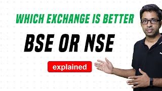 BSE vs NSE  Which Stock Exchange is Better for Beginners [upl. by Lacram780]