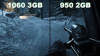 GTX 1060 3GB vs GTX 950 2GB [upl. by Radferd48]