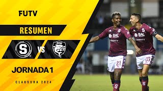 Resumen Saprissa 30 Puntarenas  Jornada 1  Clausura 2024 [upl. by Asirral]