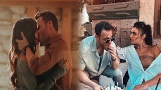 Kerem Bürsins secret kissing of Hande Erçel created a stir [upl. by Jason]