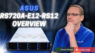 ASUS RS720AE12RS12 Server Overview AMD Genoa Powerhouse  DDR5 GPU Storage amp More [upl. by Pike]