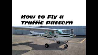 How to Fly a Standard Traffic Pattern in a Cessna 152 [upl. by Naibaf]