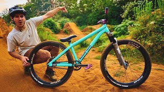 MY NEW NS DECADE DIRT JUMP BIKE Build and First Ride [upl. by Atsedom]