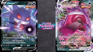 Gengar VMAX Deck List amp Gameplay on PTCGO Fusion Strike [upl. by Ttenna336]