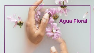 Agua floral hecha en casa [upl. by Cuttie]