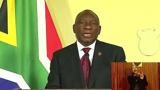 President Cyril Ramaphosa addresses the Nation [upl. by Edwards]