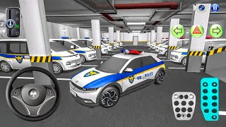 All Police Officer Cars Parking to The Parking Building  3D Driving Class 2024  Android GameGame [upl. by Vas190]