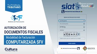 TUTORIAL MODALIDAD DE FACTURACIÓN COMPUTARIZADA SFV [upl. by Atinaj]