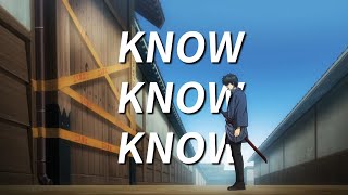 Gintama OP  KNOW KNOW KNOW Thai ver TV size [upl. by Brigham999]