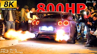 Nissan R35 GTR Extreme Modified  SOUNDS amp Backfire Flame Spitting 🔥🔥🔥 [upl. by Maximilian]