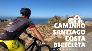 Caminho Santiago Português pela Costa em Bicicleta [upl. by Arahsat]