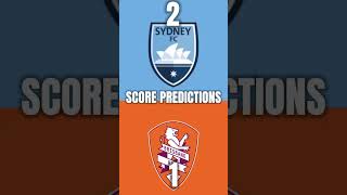 Sydney FC vs Brisbane Roar predictions aleague BRIvSYD [upl. by Deehan]