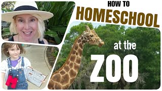 🐆 How To Turn A Zoo Trip Into A HOMESCHOOL DAY  Free Printable Download in the Description 🐆 [upl. by Amhser48]