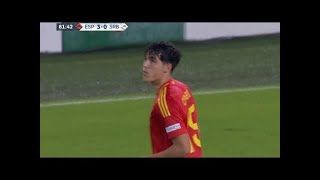 Pau Cubarsi vs Serbia  100 Pass Completion [upl. by Yanahs]